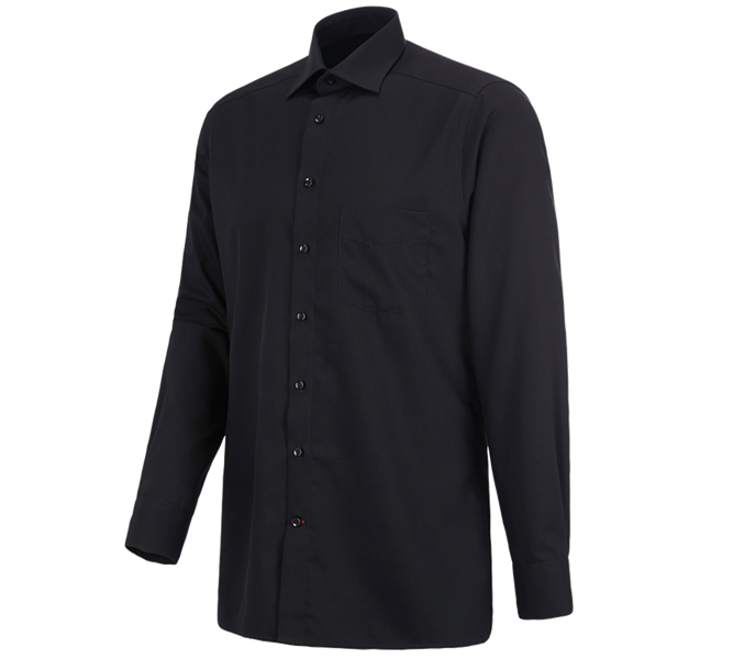 Main view, Topics, Business shirt e.s.comfort, long sleeved, black