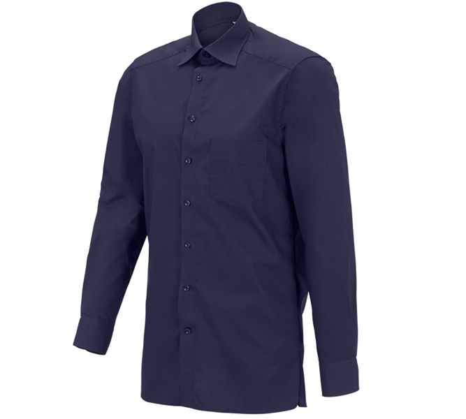 Main view, Shirts, Pullover & more, e.s. Service shirt long sleeved, navy