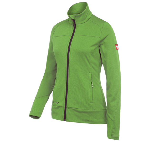 Hovedvisning, e.s.motion 2020, FIBERTWIN® clima-pro jakke e.s.motion 2020, damer, havgrøn/kastanje
