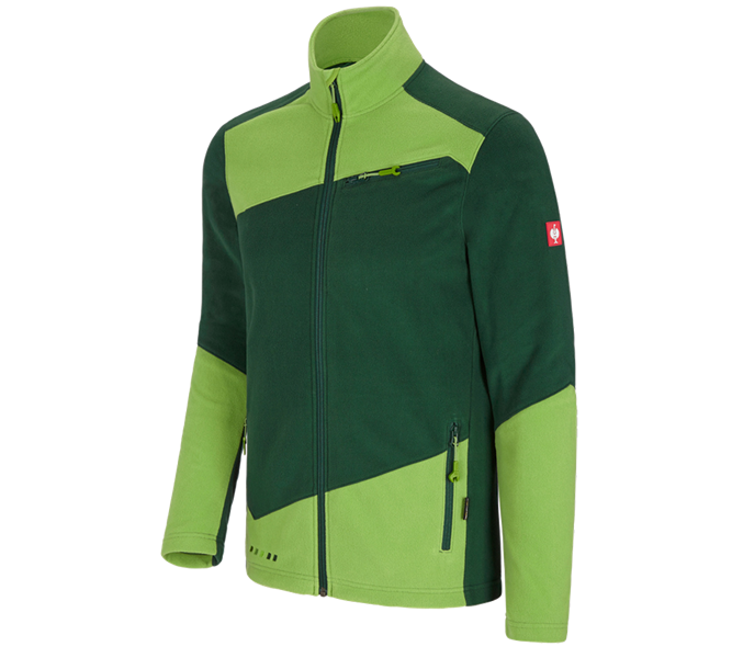 Main view, Gardening / Forestry / Farming, Fleece jacket e.s.motion 2020, green/seagreen