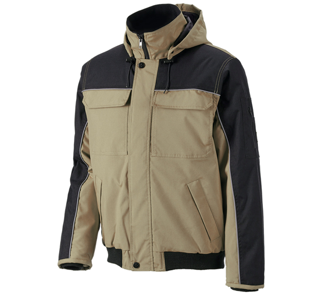 Main view, Joiners / Carpenters, Pilot jacket e.s.image , khaki/black