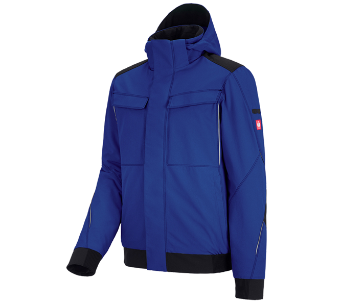 Main view, Plumbers / Installers, Winter functional jacket e.s.dynashield, royalblue/black