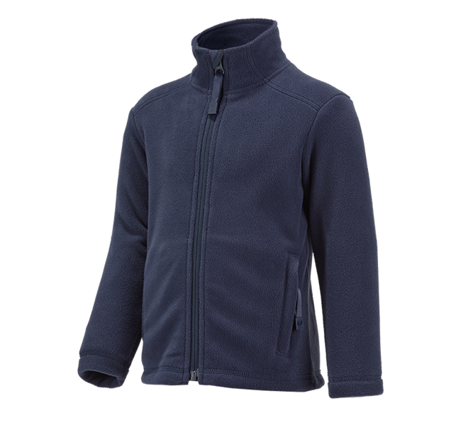Main view, Search, e.s. Fleece jacket CI, children's, navy