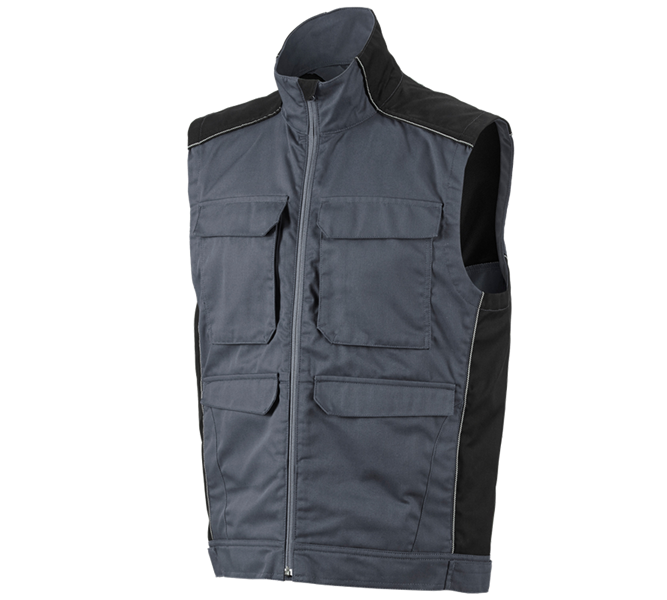 Main view, Clothing, Bodywarmer e.s.active, grey/black