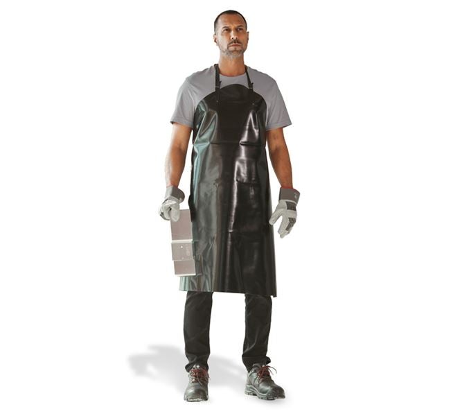 Main view, Work Aprons, Guttasyn Apron, black, black