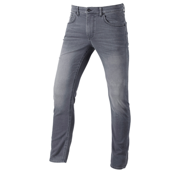 Hovedvisning, e.s.denim workwear, e.s. 5-Pocket jeans jog-denim, greywashed