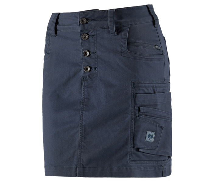 Main view, e.s.motion ten, Skirt e.s.motion ten, ladies', slateblue