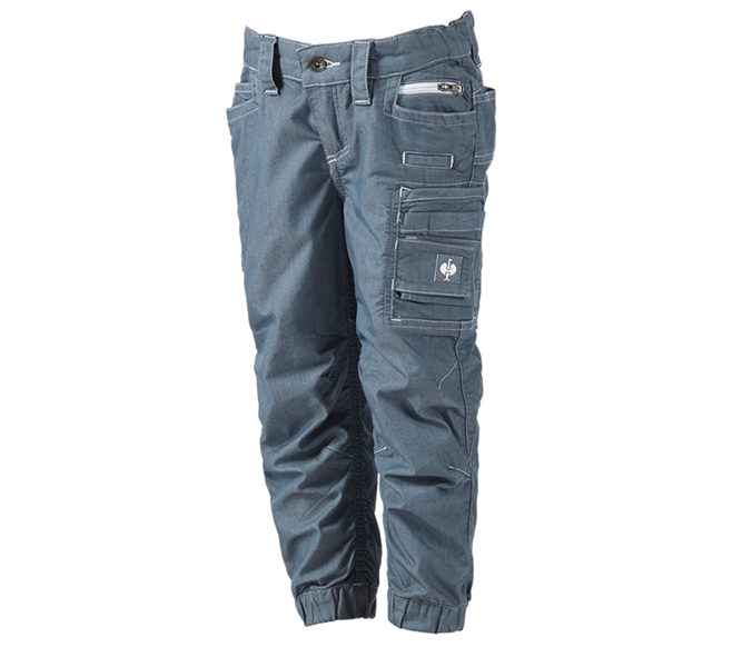 Main view, Kids, Cargo trousers e.s.motion ten summer, children's, smokeblue