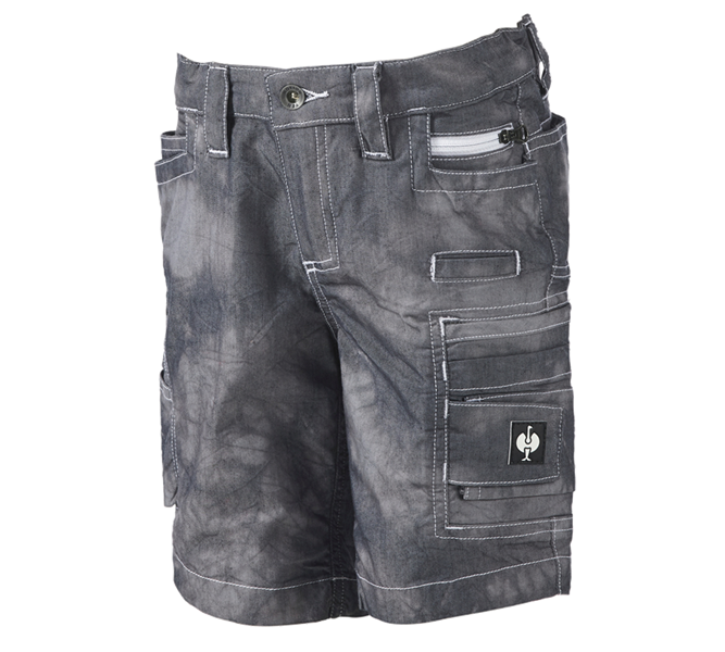 Main view, e.s.motion ten, Cargo shorts e.s.motion ten summer, children's, oxidblack vintage
