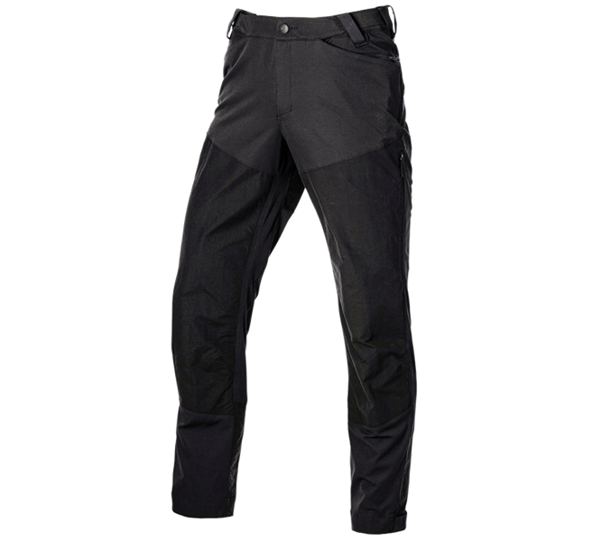 Main view, Overview of the e.s. collections, Hybrid functional trousers e.s.trail, black