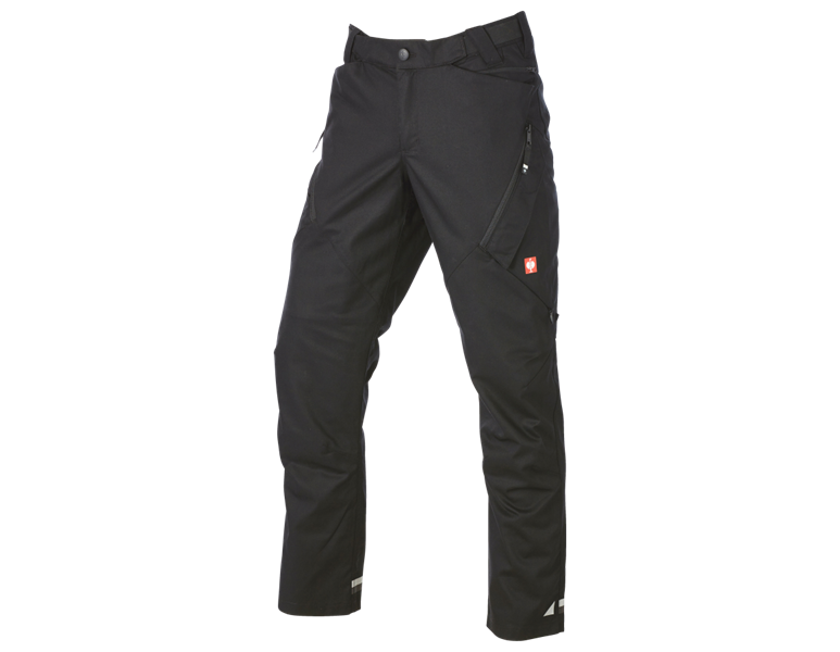 Main view, e.s.ambition, Trousers e.s.ambition, black