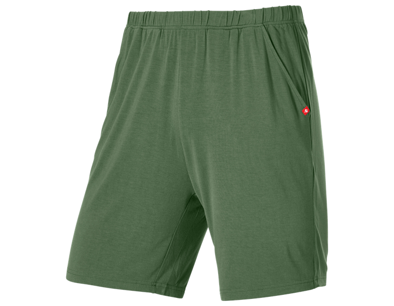 Hovedvisning, Homewear | Pyjamas, e.s. Modal pyjamasshorts, nordicgrøn