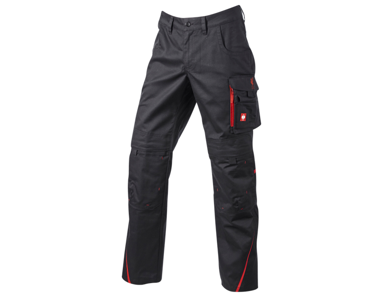 Hovedvisning, LIVERPOOL FC X STRAUSS, LFC Work Trousers, black/straussred
