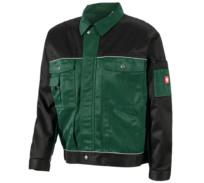 Main view, Gardening / Forestry / Farming, Work jacket e.s.image, green/black