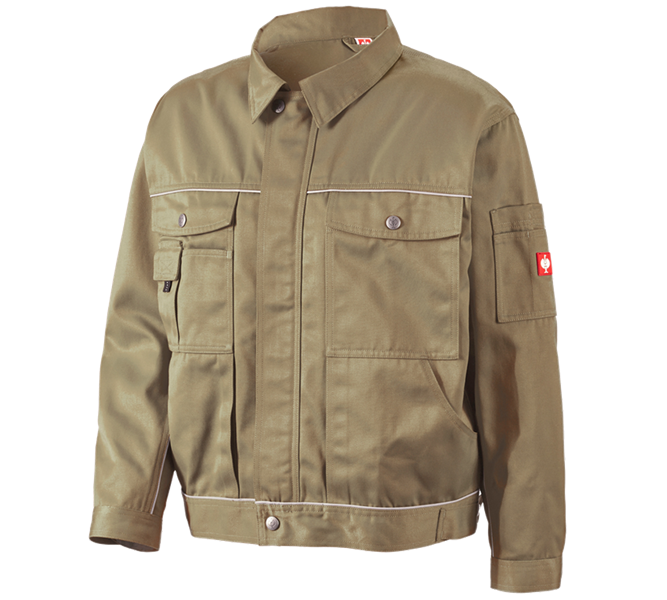 Main view, Joiners / Carpenters, Work jacket e.s.classic, khaki