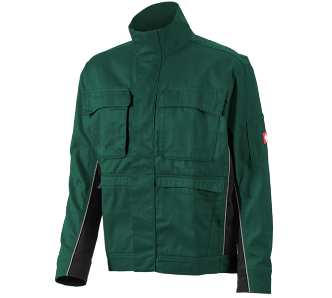 Main view, Gardening / Forestry / Farming, Work jacket e.s.active, green/black