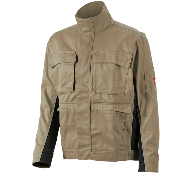 Main view, Joiners / Carpenters, Work jacket e.s.active, khaki/black