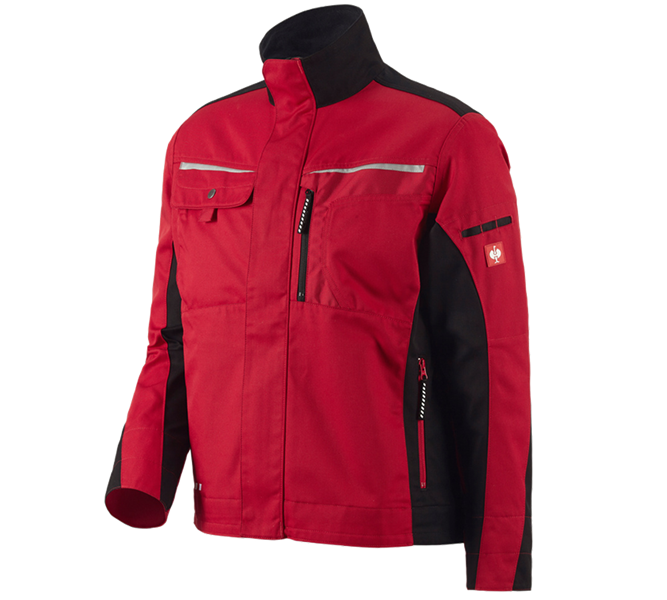 Main view, e.s.motion, Jacket e.s.motion, red/black