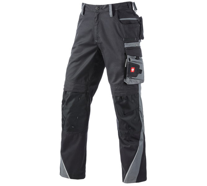 Main view, e.s.motion, Trousers e.s.motion, graphite/cement