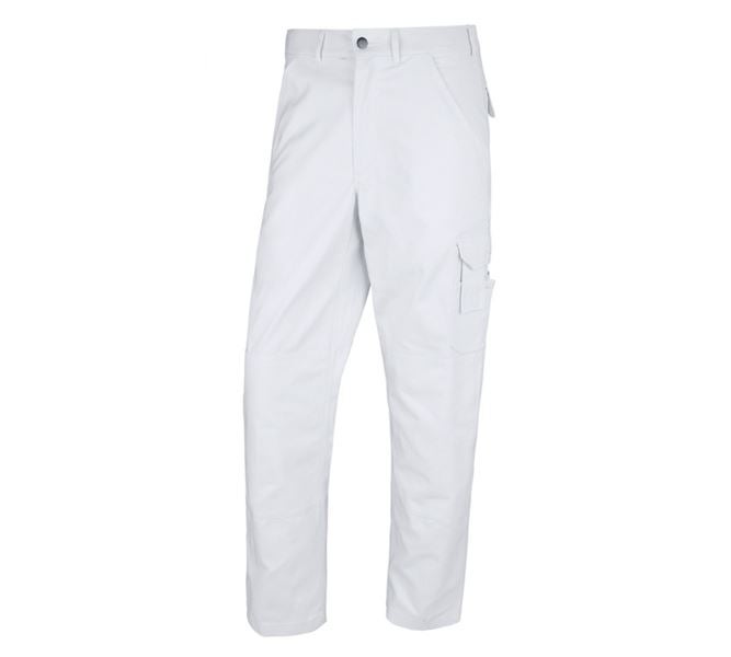 Main view, Clothing, STONEKIT Trousers Aalborg, white