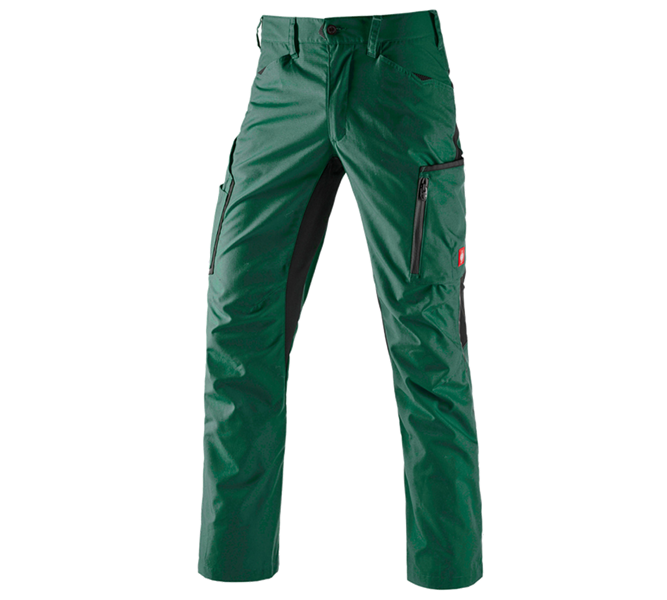 Main view, Topics, Winter trousers e.s.vision, green/black