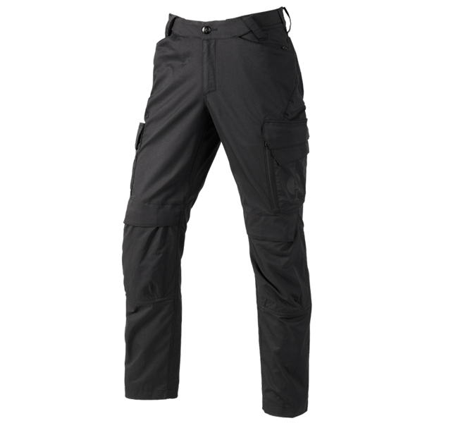 Main view, Clothing, Trousers e.s.trail, black