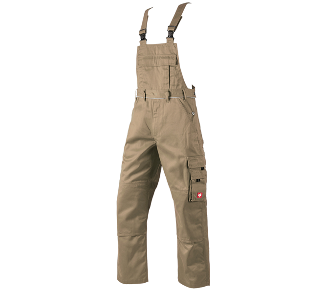 Main view, Joiners / Carpenters, Bib & brace e.s.classic , khaki