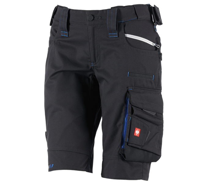Main view, Clothing, Shorts e.s.motion 2020, ladies', graphite/gentianblue