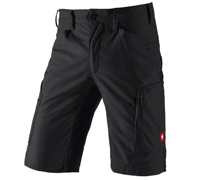 Main view, Work Trousers, Shorts e.s.vision, men's, black