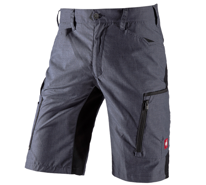 Main view, e.s.vision, Shorts e.s.vision, men's, pacific melange/black