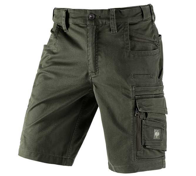 Hovedvisning, Shorts | 3/4 Bukser, Short e.s.motion ten, camouflagegrøn