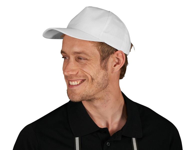 Main view, Clothing, Baseball Cap, white