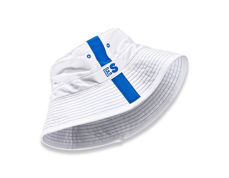 Main view, e.s.motion 2020, Work hat e.s.motion 2020, white/gentianblue