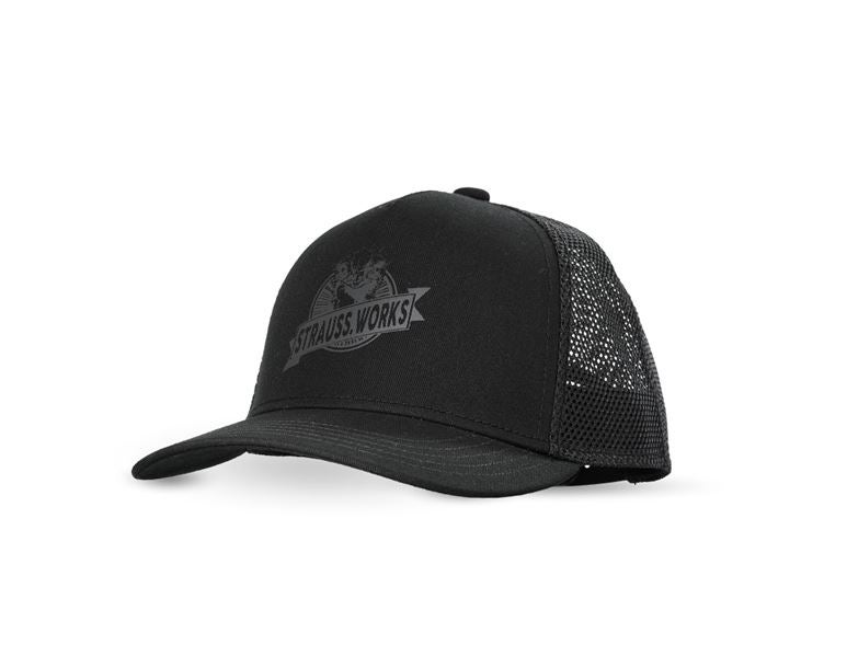 Main view, Clothing, Cap e.s.iconic works, children's, black