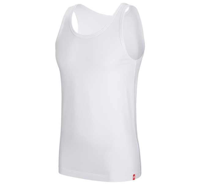 Main view, Underwear, e.s. Modal Athletic-shirt, white