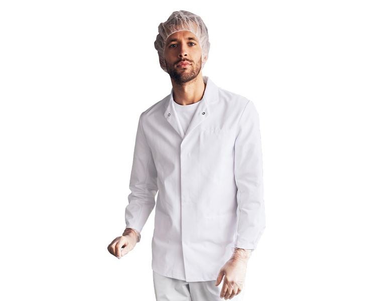 Main view, Clothing, HACCP Work Jacket, white