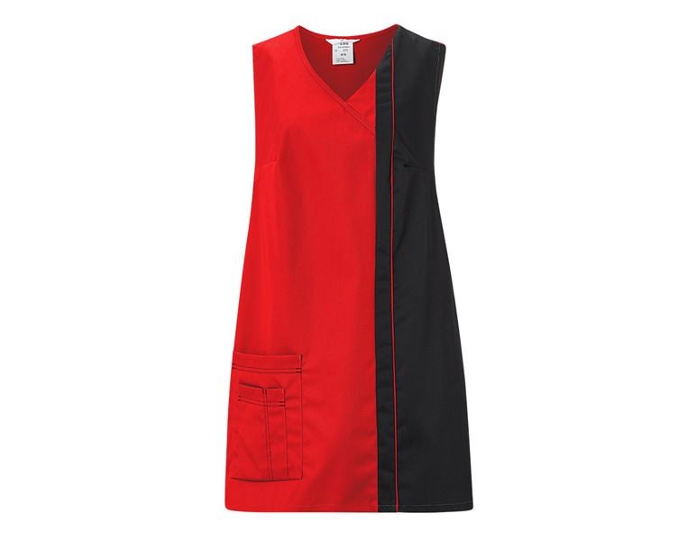 Main view, Clothing, Tabard Franziska, red/black