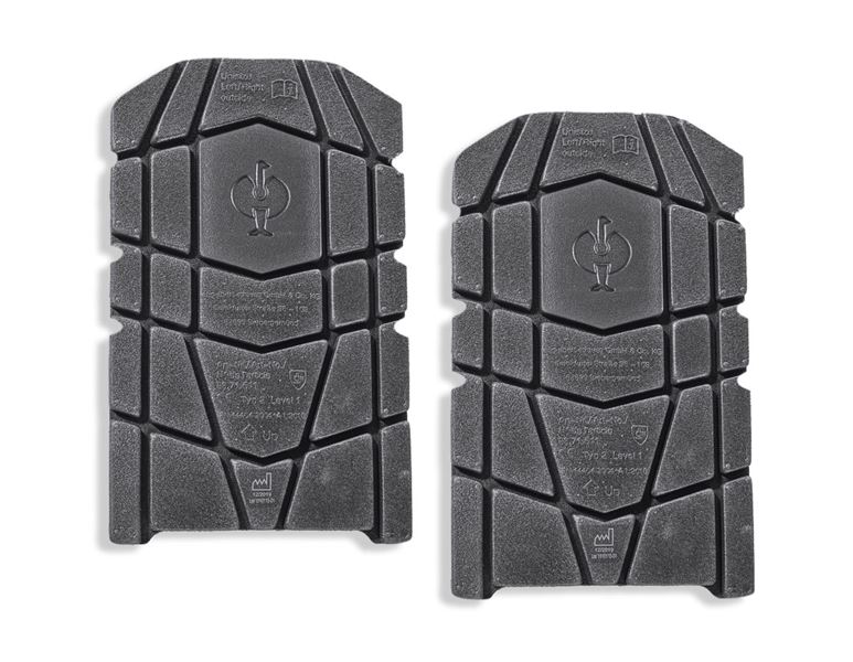 Main view, Knee Protectors, e.s. Knee Pad Ergonomic, ladies', graphite