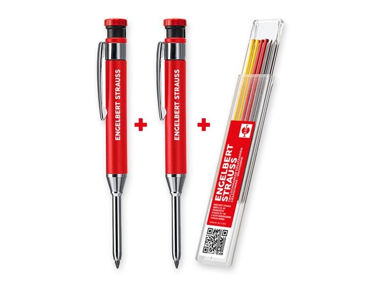 Main view, Pens, Set:2x e.s.Deep-hole marker+e.s.spare refills