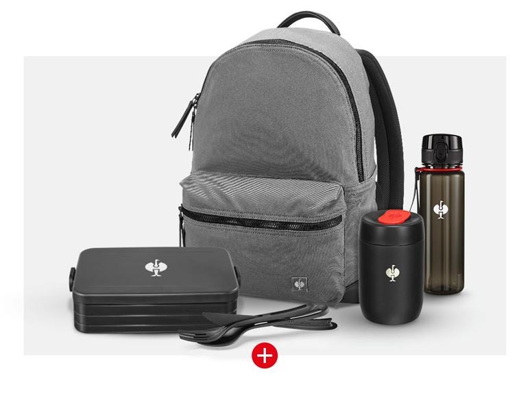 Main view, Accessories, Backpack e.s.motion ten gift set, granite