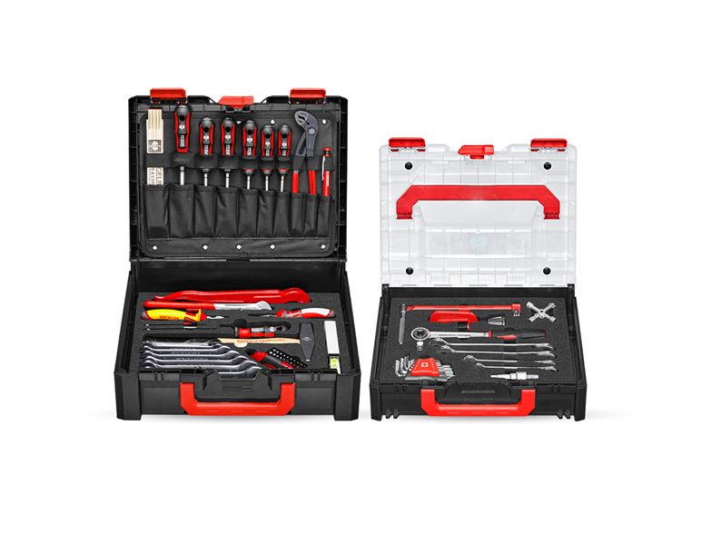 Main view, Tool sets, STRAUSSbox tool set Sanitary Installation