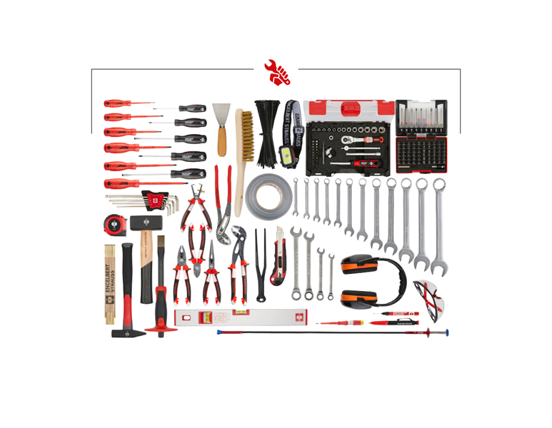 Main view, Combo-Sets, Tool set Allround Meister