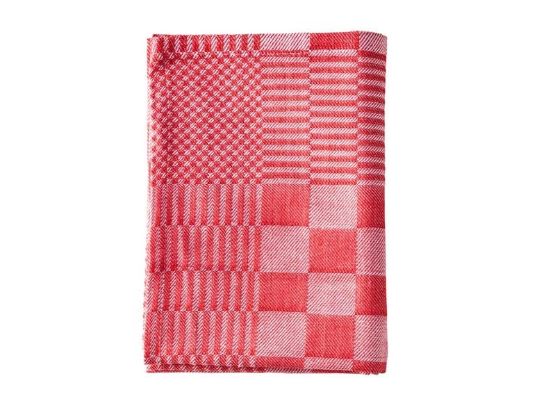 Main view, Tools & Equipment, e.s. Tea towels solid, pack of 3, red