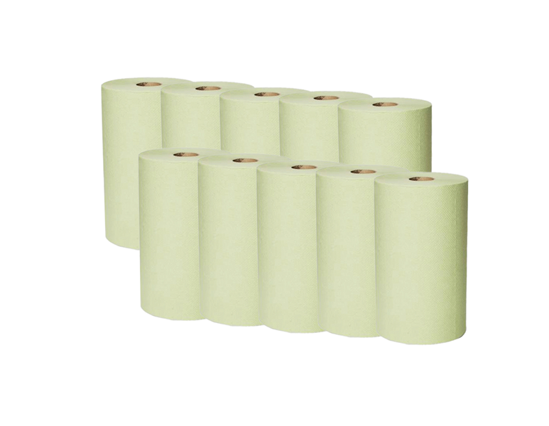 Main view, Paper cloths, Clean. paper S rolls, 2-ply, 10 rolls x 200 sheets