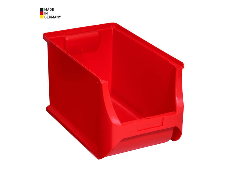 Main view, Tools & Equipment, Open storage box 4H 355x205x200mm, red