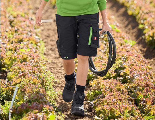 Visning 1, Short e.s.​motion 2020, damer, sort/havgrøn