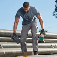 Visning 3, T-shirt e.s.​iconic works, oxidblå