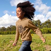 Visning 3, Hoody-Sweatshirt e.s.​iconic works, børne­, mandelbrun