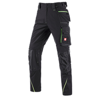 Hovedvisning, Bukser e.s.​motion 2020, sort/havgrøn