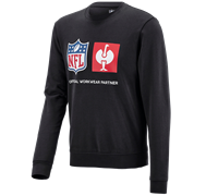 Main view, NFL Sweatshirt cotton, black